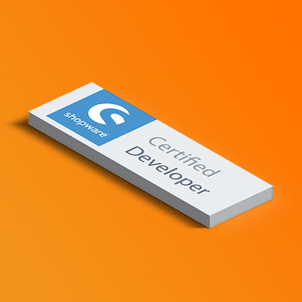 Shopware Certified Developer